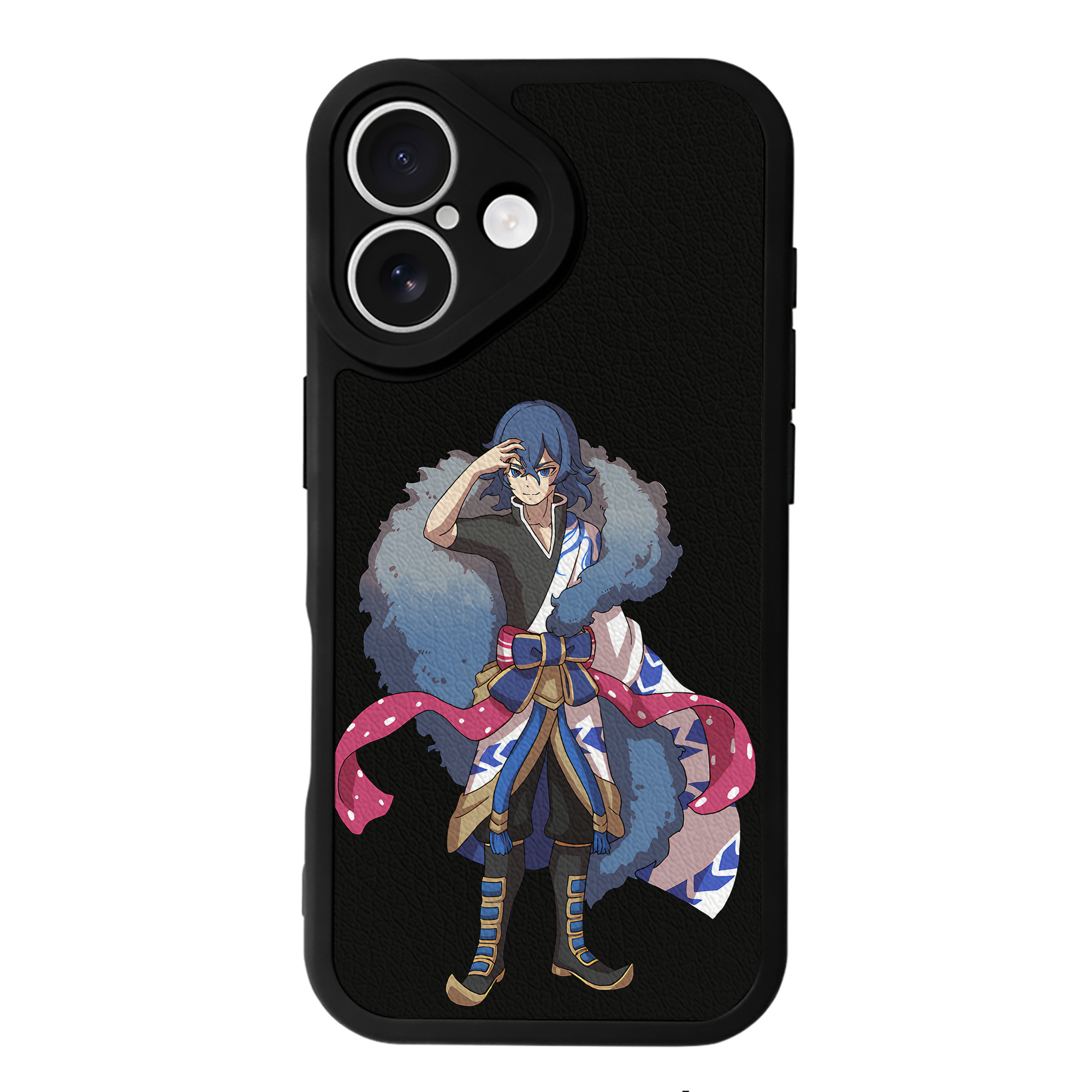 （画像用） 妖怪ウォッチ Yo-kai Watch 【iPhone 16シリーズ対応】シリコンスマホケース（レザー調） 材質：シリコン